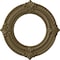 Ekena Millwork Benson Ceiling Medallion (Fits Canopies up to 6 1/8"), 11 1/8"OD x 6 1/8"ID x 5/8"P, Mississippi Mud CM11BNMMF - alternate 1